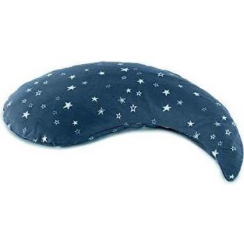Cojín de lactancia Yinnie 135 cm con funda cielo estrellado, relleno de perlas originales