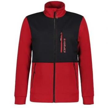 Forro Polar Icepeak Finley Rojo Negro - Talla L