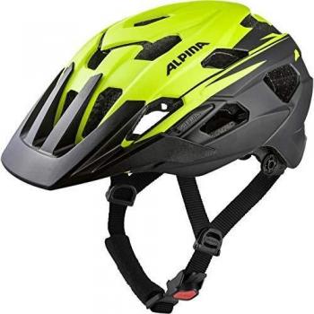 Alpina Unisex - Adulto Anzana L.E. Casco de Bicicleta, be Visible-bl, 52 – 57 cm