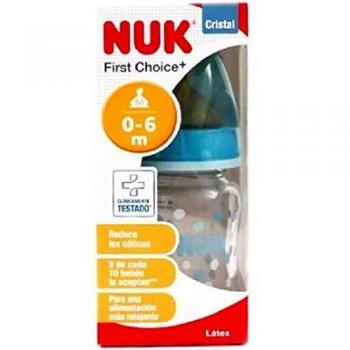 Nuk - Biberones Nuk First Bib Crist 120Ml T/C 0-6M Ancho