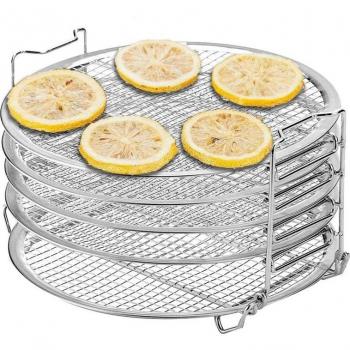 Soporte deshidratador de acero inoxidable para olla a presión y freidora de aire Ninja Foodi, 1 paquete/juego, 6.5-8 Qt