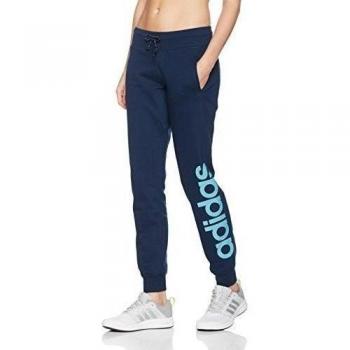 adidas ESS Linear PNT - Pantalón para mujer, color azul, talla 2XLS