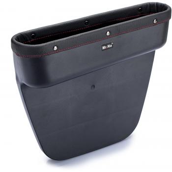 Asiento bolsillo lateral del coche, Mr. Ho Bolsillo lateral del coche organizador de asiento de coche lateral negro Poner objetos pequeños Anti-caída en el espacio entre el asiento y la consola