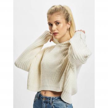 Urban Classics Women's Oversized Hooded Sweatshirt - 3XL Cream