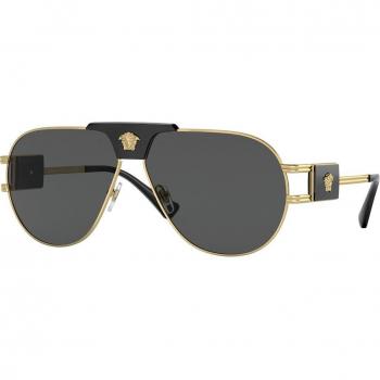 Versace VE2252 Uomo Pilot Oro Sunglasses