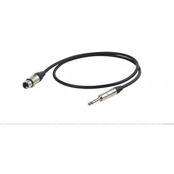Cable de audio Proel ESO250LU3 no balanceado Jack Mono 3M