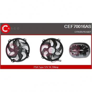 Motor eléctrico ventilador radiador CASCO CEF70016AS