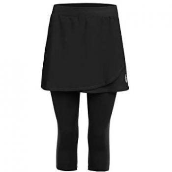 Bidi Badu Crew Falda Con Malla Chicas Negro - 128