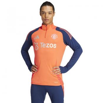 Manchester United adidas Staff Training Top - Red
