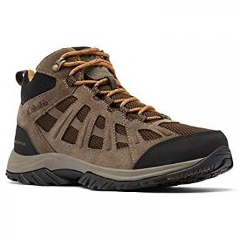 Columbia Botas de Senderismo Redmond™ III Waterproof para Hombre, color marrón y amarillo, talla 43