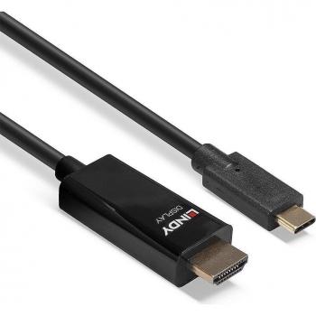 Lindy 5m USB Type C to HDMI 4K60 Adapter Cable with HDR