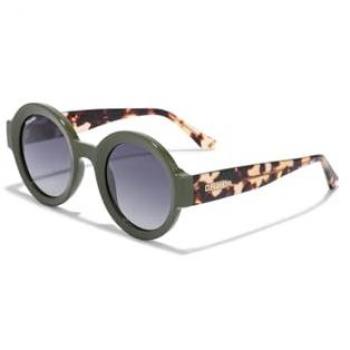 Gafas de sol unisex D.Franklin 913 Verde Brillante / Ahumado Gradiente - Lentes Polarizadas con Protección UV