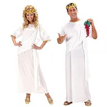 Disfraz de Emperador Romano Toga Unisex para Adultos - Talla L