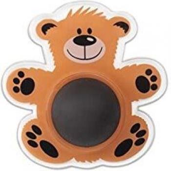 TOPE DE PARED ADHESIVO OSO NARANJA. INOFIX