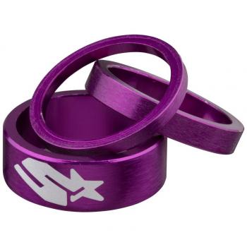 Spank Tweet Tweet - Manillar para Bicicletas, Color Morado