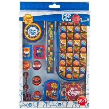 Kit 16 Accessori Chupa Chups PSP-PSVITA [Importación italiana]
