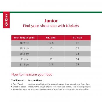 Kickers Unisex Kids Kick Hi Core Boots, Blue
