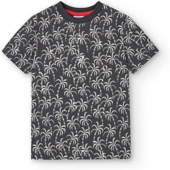 Camiseta de niño estampada de manga corta con palmeras BOBOLI