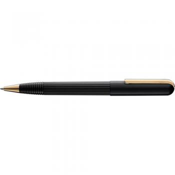 Bolígrafo Lamy Imporium, PVD, Guilloche, Adornos en oro, Negro, 1327950