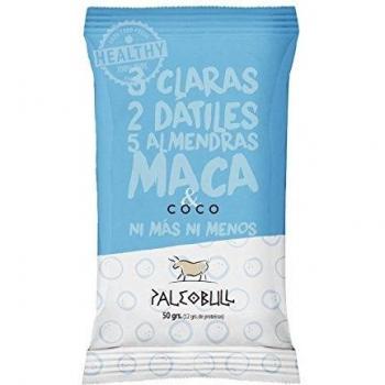 Barrita Energética Paleo 100% natural - Alta en proteínas - Almendras, Coco y Maca