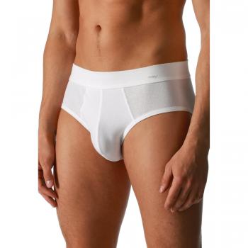 Mey Noblesse Men's Classic Cotton Slip White 3XL with Soft Waistband