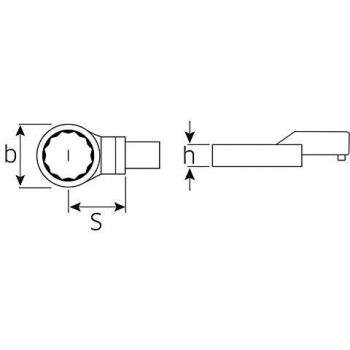 Útiles Acoplables de Boca Estrella 22x28 mm 732/100 55 STAHLWILLE 58221055