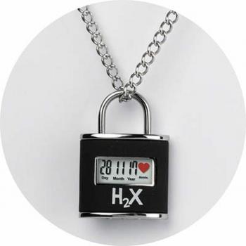 Reloj Mujer H2X IN LOVE - Alarma de Fecha Aniversario Transparente