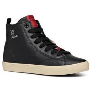 Zapatillas Geox Gisli Niña Negras/Rojas 33 EU