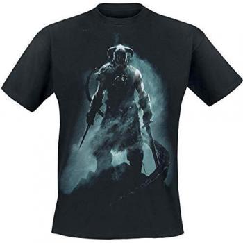 Gaya Entertainment Camiseta Skyrim Dragonborn M, Multicolor