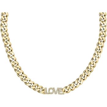 Reloj La Petite Story LPS10ASD09 - Colgante Love de acero dorado