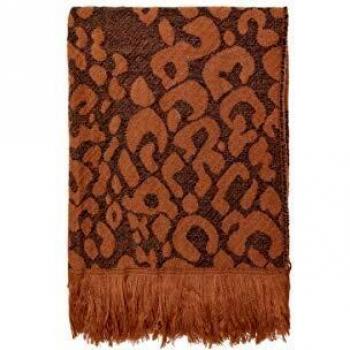 Only Mila Scarf Double Face Women's Leopard Brown