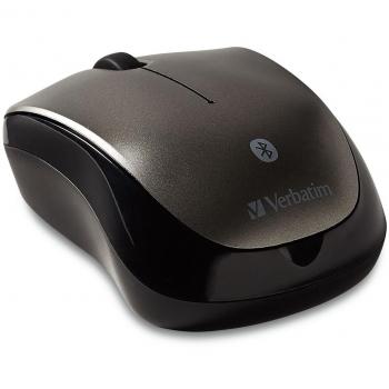 Verbatim 98590 mice Bluetooth Optical 1600 DPI Ambidextrous Black Grey