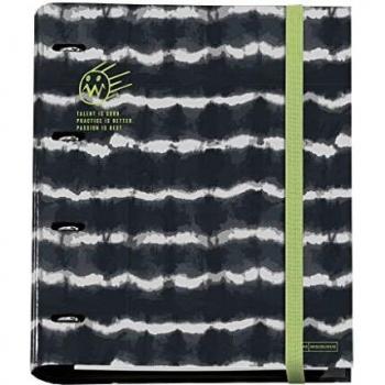 Miquelrius Carpebloc Lifestyle - Carpeta Archivador con 4 Anillas y Recambio 100 Hojas A4 Cuadrícula