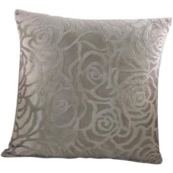 LAMEIDA Fundas de Cojines Moderno Decoración de para Casa Dormitorio Hotel Coche Cafetería Biblioteca Club de Felpa-43 * 43CM Plata Gris