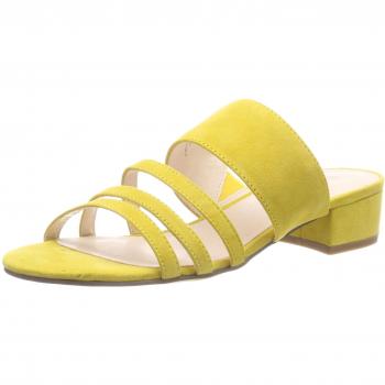 Bianco Strap Sandal, Zuecos para Mujer, Amarillo