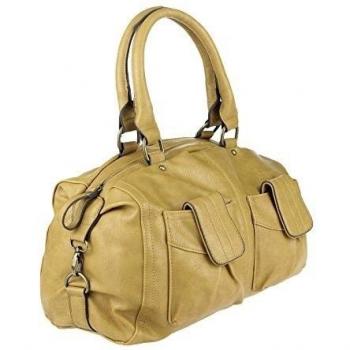 ital design Bolso Mujer Bolso bowling Bolso De Mano City Bolso Bandolera De La Gimnasia CrossOver 36x27x11 cm
