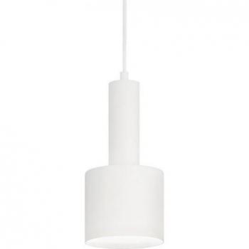 Colgante de diseño Holly White metal 1 bombilla 31cm, Lámpara colgante de techo para interior 1 luz Blanca, E27