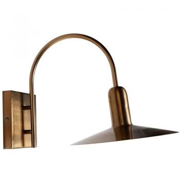 Aplique de Pared Ayle de Hierro en color Oro de 30x27x46cm