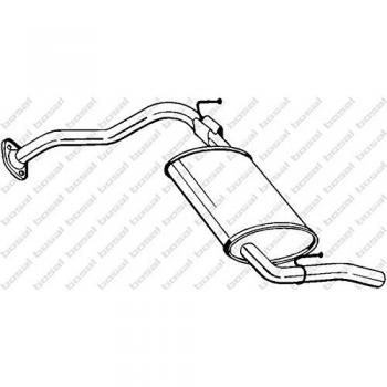 Silenciador trasero BOSAL 278603