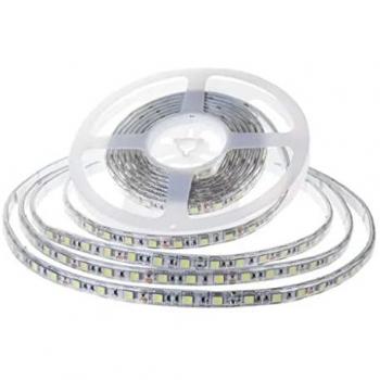 Tira LED SMD2835 7.5W/m 10m 120 LEDs/m 3000K 24V IP65 10mm Monocolor Blanca Cálida