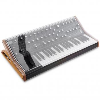 Moog Subsequent 37 Synthesizer with Decksaver Cover (Smoked Clear)