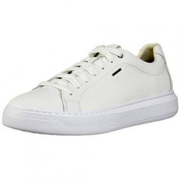 Geox U Deiven B Sneakers - White, Men's Size 45