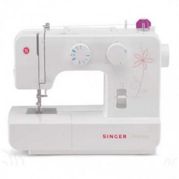 Máquina de Coser Automática Singer Promise 1412 con 12 Puntadas y Diseños de Costura, Color Blanco