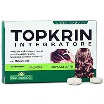 Naturando - Topkrin Integratore 60 comprimidos - Suplemento Para La Salud Del Pelo