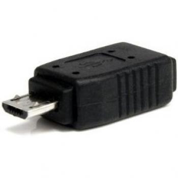 StarTech UUSBMUSBMF - Adaptador USB-microUSB, Negro