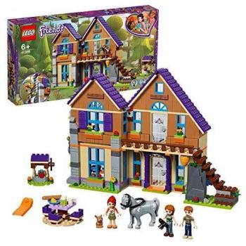 LEGO Friends - Casa de Mia, casa de muñecas divertida para construcción, incluye mascotas