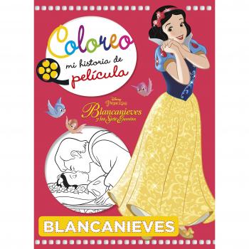 Blancanieves y los siete enanitos. Coloreo mi historia de película - DISNEY, PRINCESAS