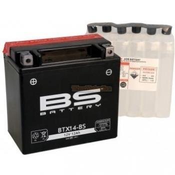 Bs battery 300604 bateria de motocicleta color negro