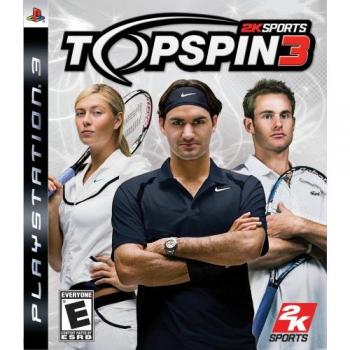 Top Spin 3 - Juego para Consola Sony PlayStation 3 PS3, Importación