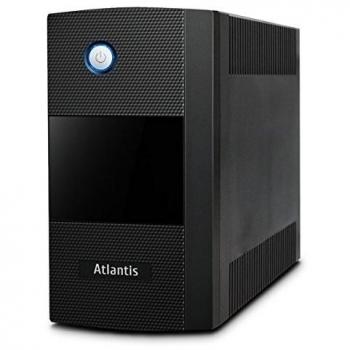 UPS Interactivo Atlantis OnePower S1000LE 1000VA/600W con AVR, 3 Salidas Schuko y Doble Batería
